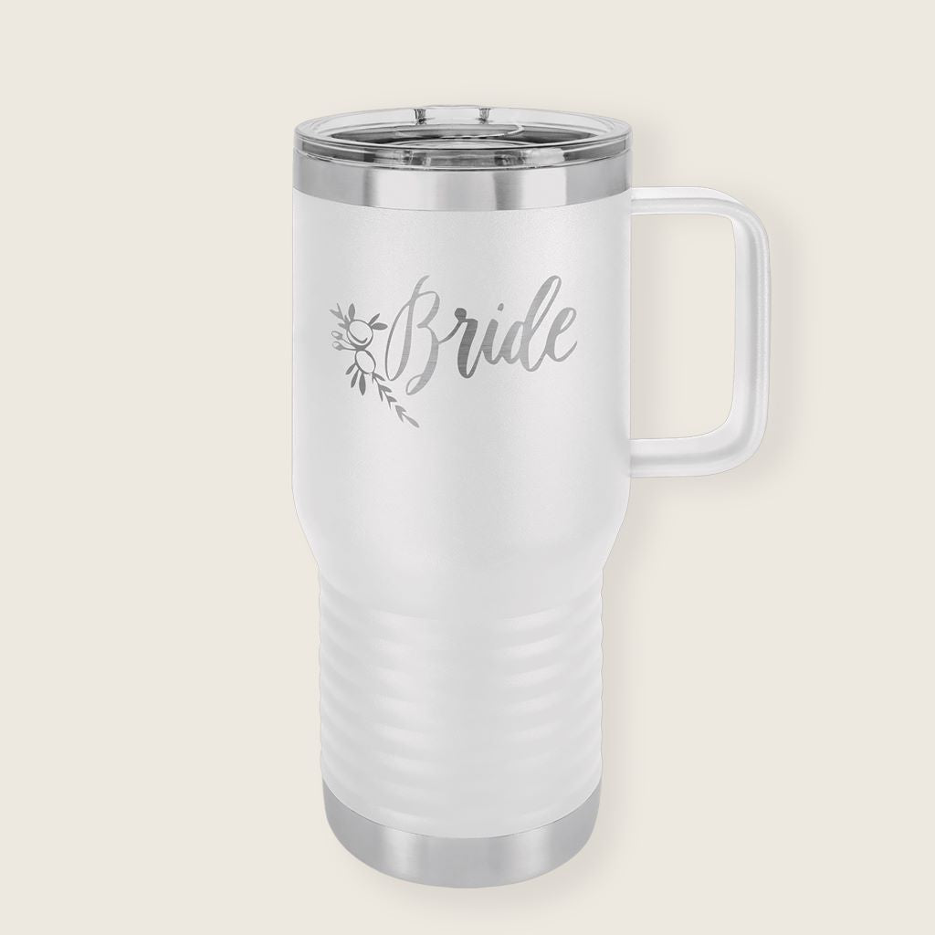 20oz Stainless Steel Travel Mug w/ Slider Lid