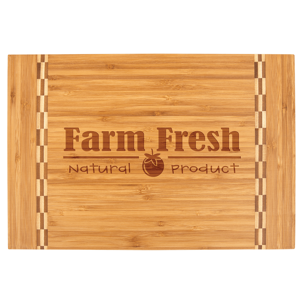 engraved cutting board display