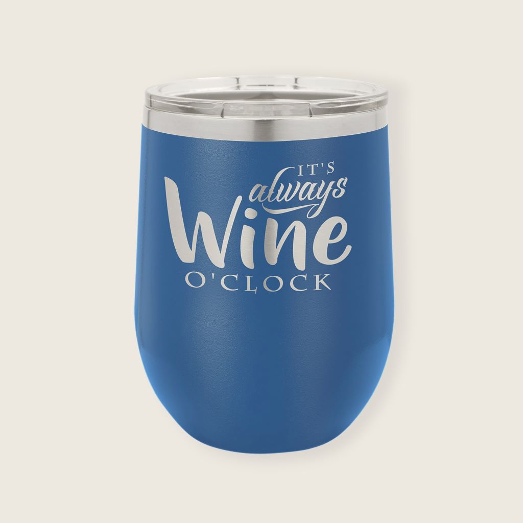 12 oz Stainless Steel Stemless Wine Cup