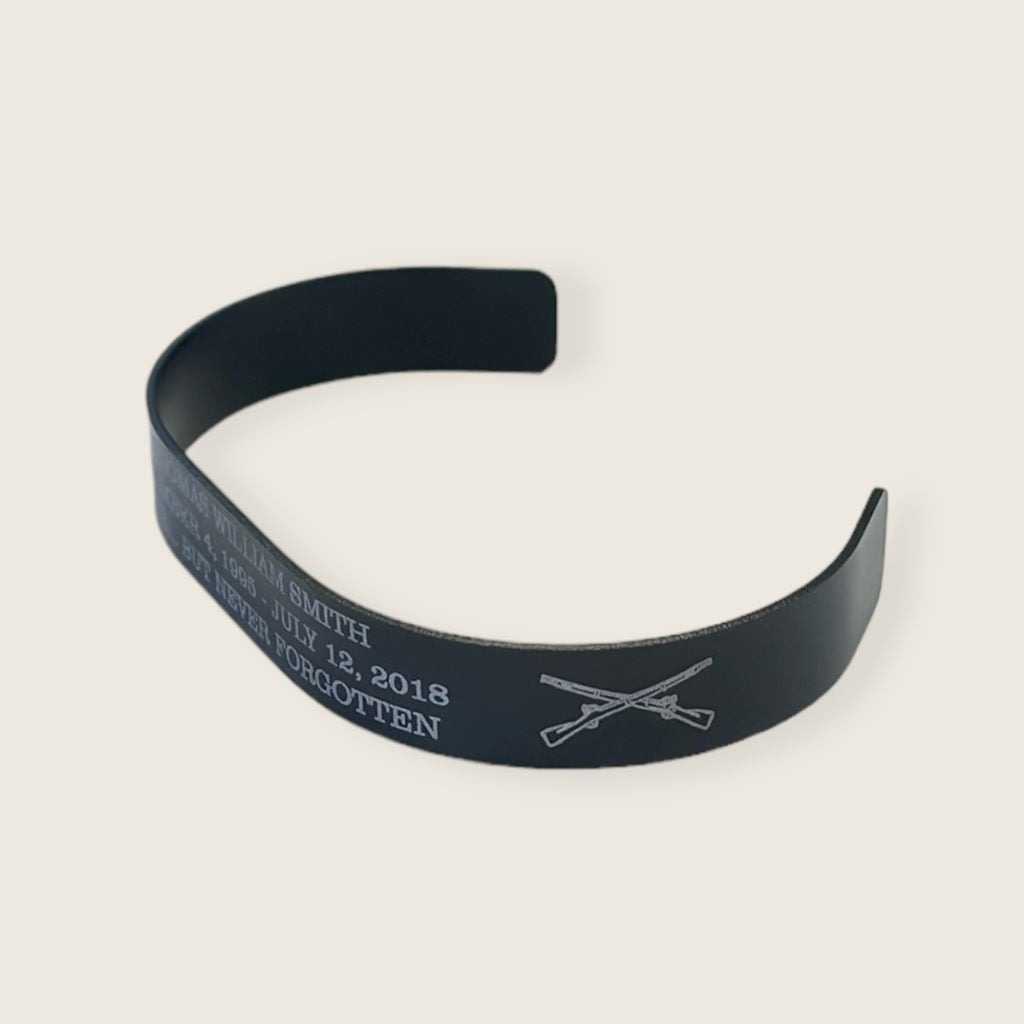 memorial bracelet right side view