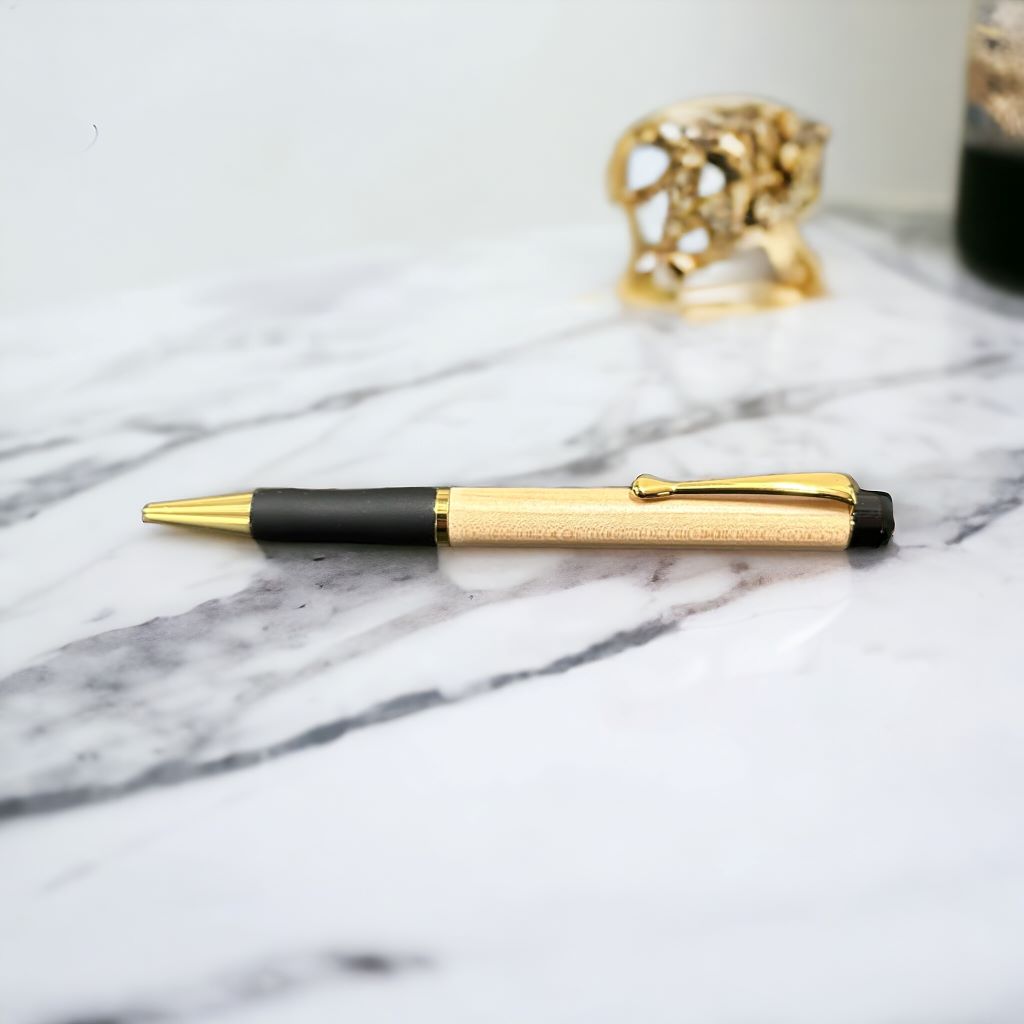 maple pen on desk