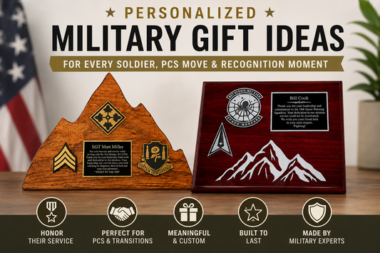 Personalized Military Gift Ideas for Every Soldier, PCS Move & Recognition Moment