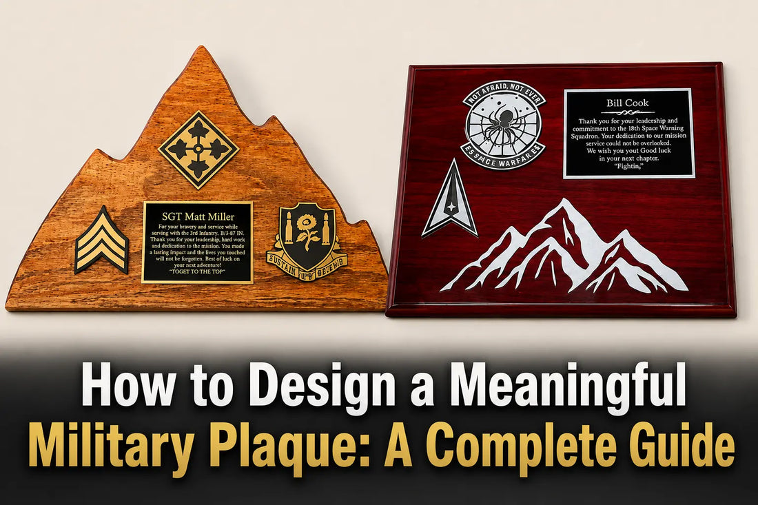 How to Design a Meaningful Military Plaque: A Complete Guide