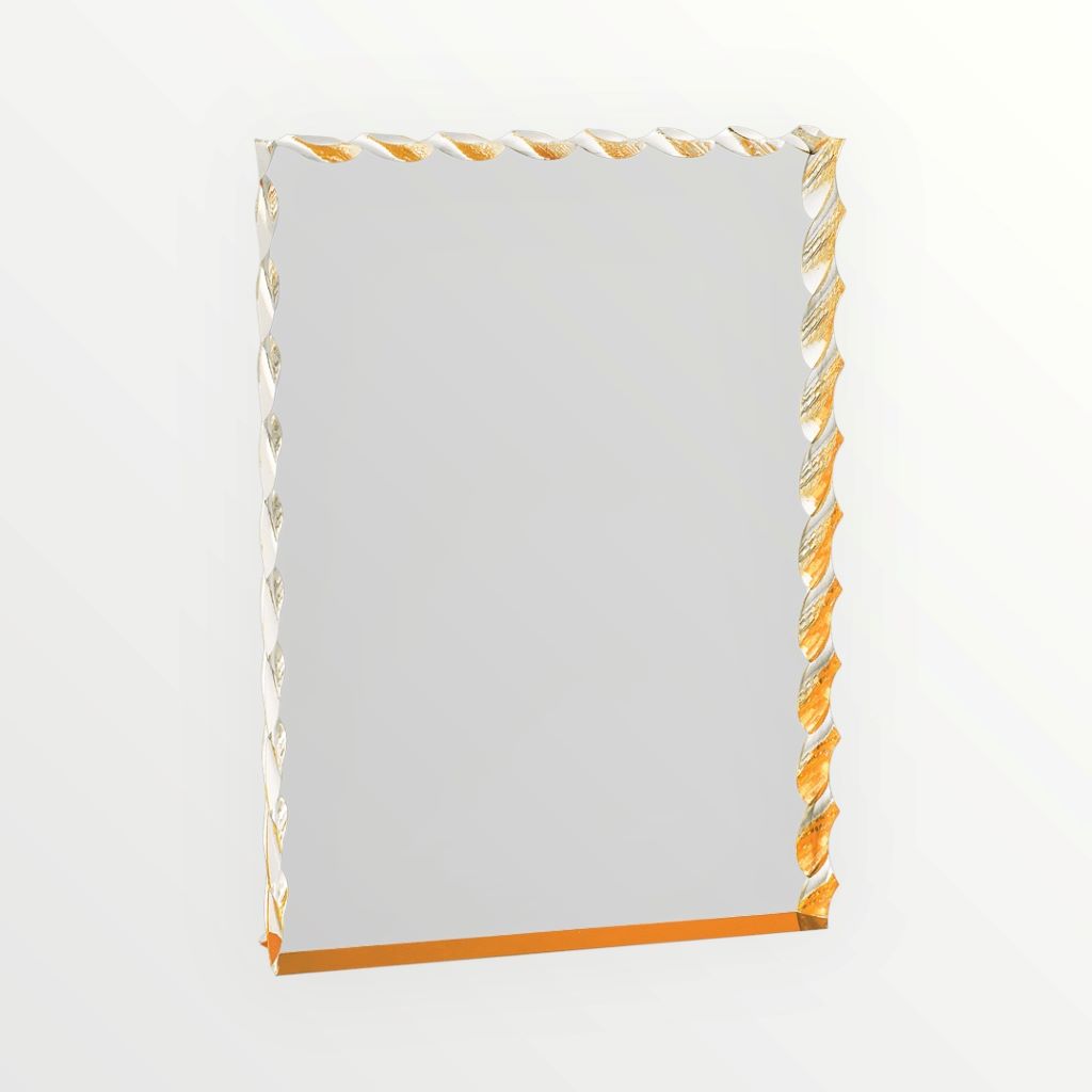 gold wave award blank display