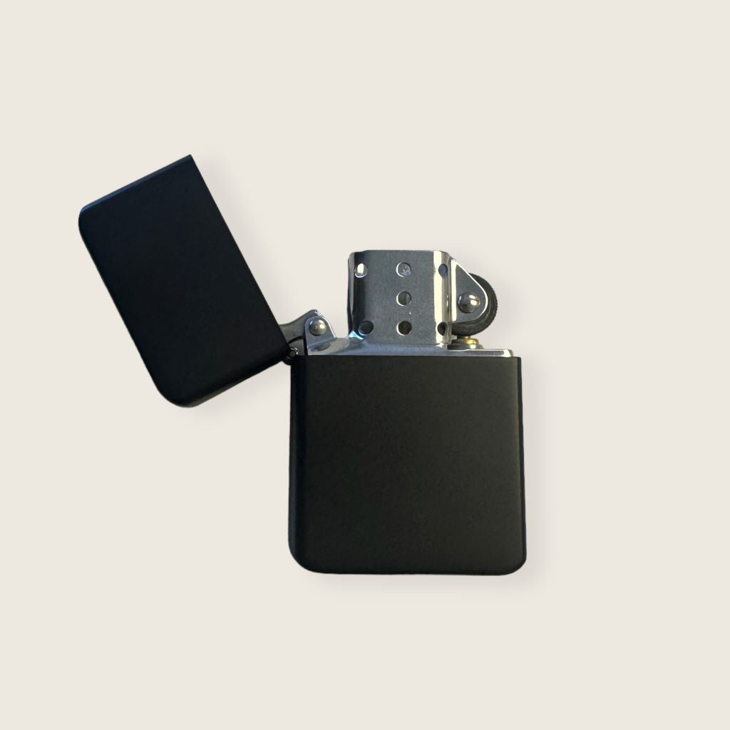 Personalized Matte Black Lighter (Refillable)